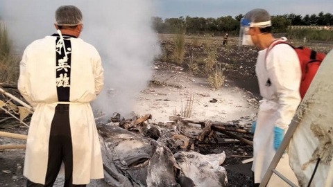 Отец и сын погибли в авиакатастрофе на Тайване