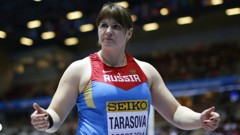 Толкательница ядра Тарасова дисквалифицирована на два года