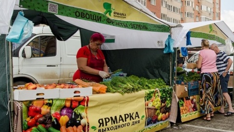 Самозанятым разрешили торговать на ярмарках выходного дня