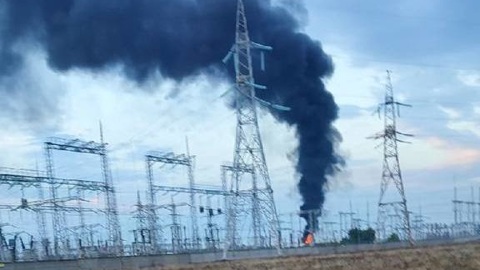 Пожар на подстанции в Джанкое локализован