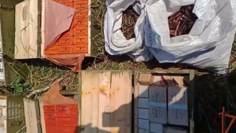 В Запорожской области найден крупный схрон с РПГ и взрывчаткой
