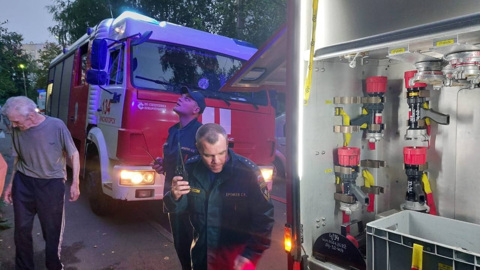 В Красногорске жильцов дома эвакуировали из-за взрыва у соседей