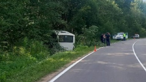 Семь человек пострадали в ДТП с пассажирским автобусом в Ленобласти