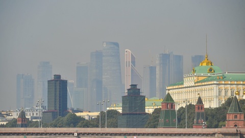 Синоптики: содержание гари в воздухе Москвы еще увеличится