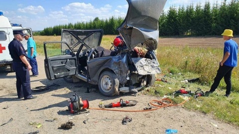 Девочка и женщина скончались под Ижевском по вине водителя "Газели"