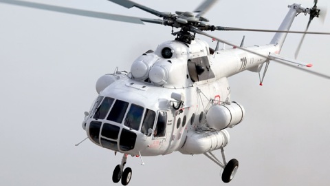 Ми-8 совершил жесткую посадку во Внукове
