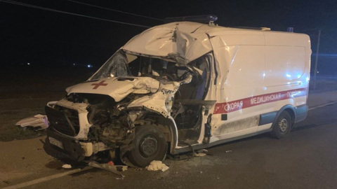 Пациентка скончалась в машине скорой помощи, попавшей в ДТП на Кубани