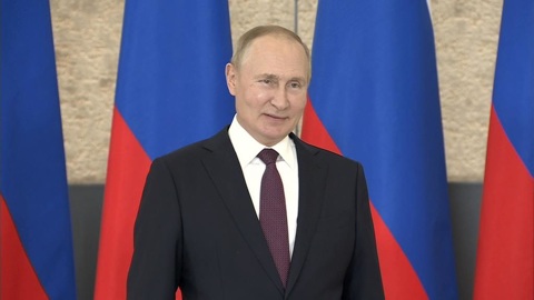 Путин пошутил на пресс-конференции по итогам визита в Самарканд