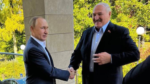 Путин и Лукашенко проводят встречу