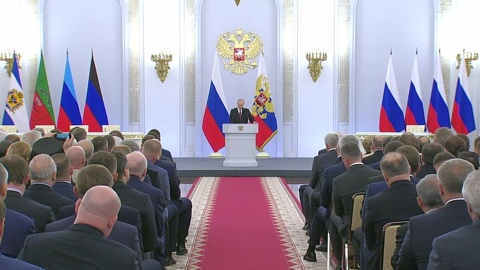 Несломленная воля и консолидация общества. Заявления Путина в Кремле