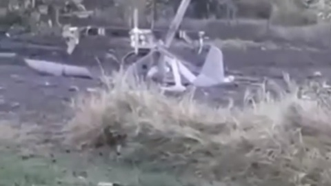 Обломки сбитого ПВО беспилотника упали в частном секторе Севастополя