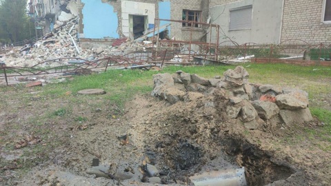 Жилой дом в Сватово разрушен после обстрела ВСУ