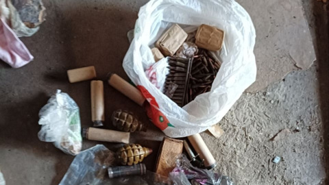 В запорожском Токмаке обнаружен схрон боевиков