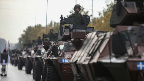 Российские "Торы" поучаствовали в греческом военном параде