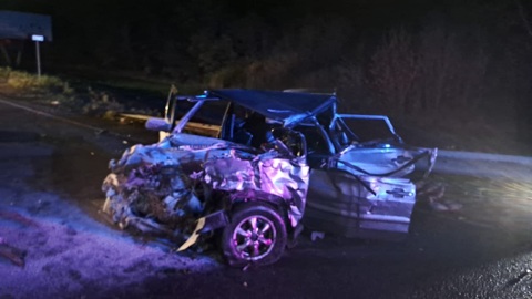 Компания молодых людей погибла в ДТП с большегрузами под Воронежем