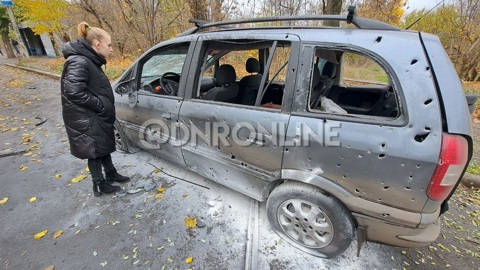 За день в ДНР убиты двое и ранены восемь мирных жителей