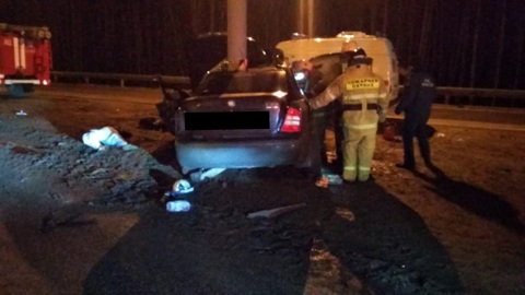 Четыре человека разбились на трассе под Липецком