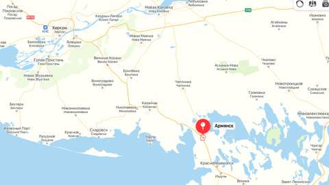 Украинские войска обстреляли север Крыма