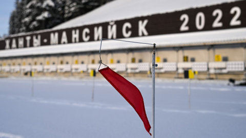Мороз отменил гонки преследования на Кубке России по биатлону