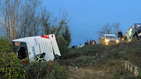 Около 40 человек пострадали в аварии с пассажирским автобусом в Турции