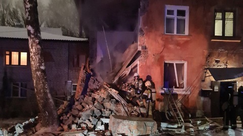 Два человека пострадали при взрыве газа в Рязани