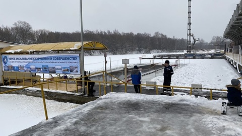 Морж умер на фестивале закаливания в Рязани