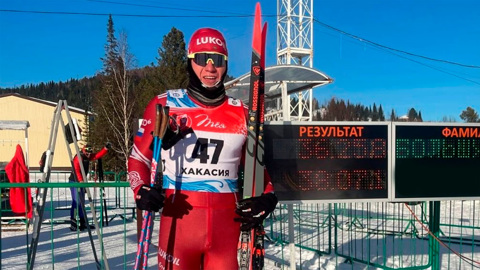 Большунов выиграл лыжную "разделку" в Кирово-Чепецке