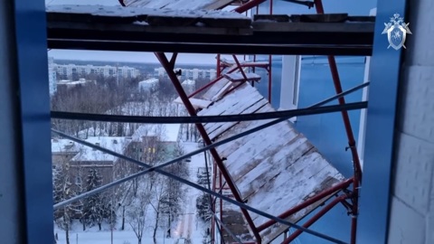 После обрушения лесов в Подмосковье завели уголовное дело