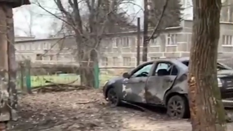 Снаряд попал в детский сад в Донецке