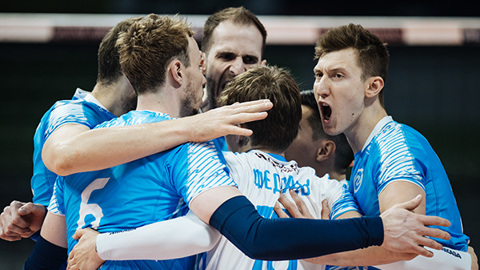 Волейболисты казанского "Зенита" выиграли чемпионат страны