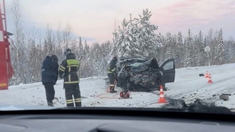 Девочка и две женщины погибли в лобовом столкновении в Коми