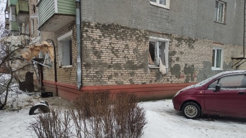 Газ взорвался в жилом доме в Коломне