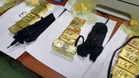 Контрабандисты пытались вывести в Китай золото на 100 миллионов рублей