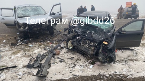 Жертвами аварии на Ставрополье стали два человека