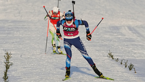 Биатлонистка Куклина выиграла индивидуальную гонку на чемпионате России