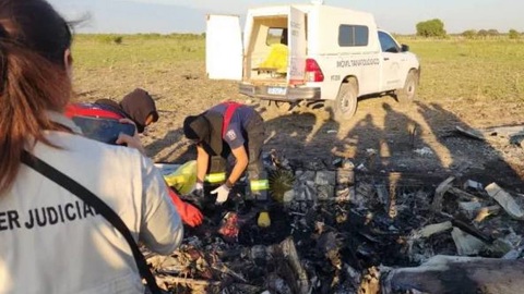 Пятеро наркоторговцев разбились на угнанном самолете сразу после взлета