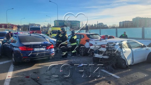 Мужчина погиб в массовой аварии в Сочи