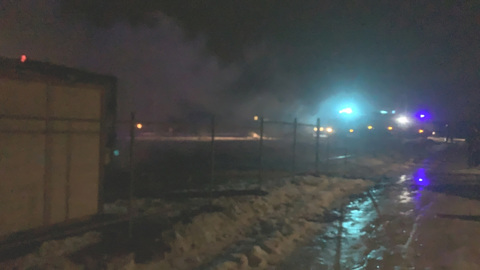 Во время пожара в подмосковном коттеджном поселке погибли два человека