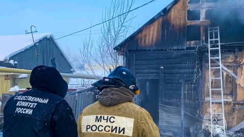 В якутском селе сгорела семья с ребенком