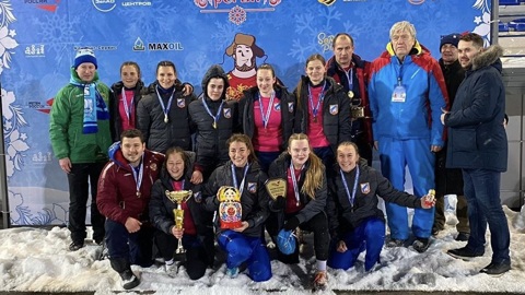Регбистки "ВВА-Подмосковья" выиграли "снежный" Кубок России