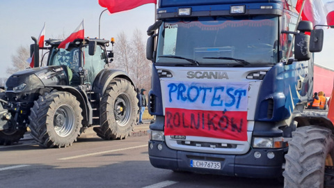 Несогласные с ценой зерна фермеры блокировали украинско-польскую границу