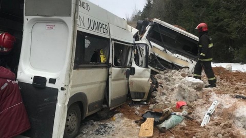 В ДТП с маршруткой в Белоруссии погибли 11 человек