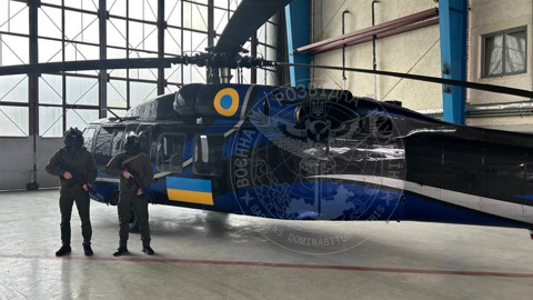 На Украине похвастались американским вертолетом Black Hawk