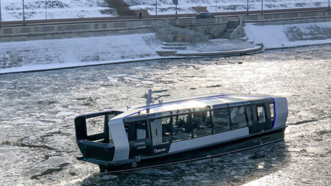 Более 110 тысяч человек прокатились на речном транспорте Москвы за зиму