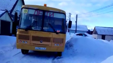 Школьный автобус насмерть сбил маленького мальчика на глазах у матери