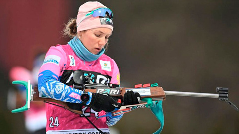 Шевченко выиграла спринт на чемпионате России по биатлону