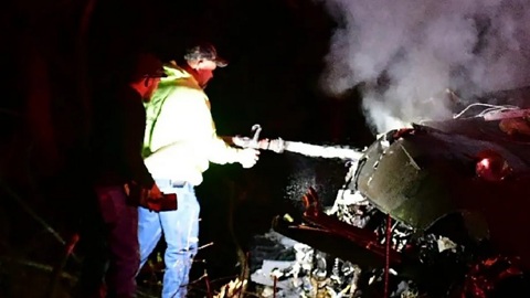Два военных вертолета столкнулись в США