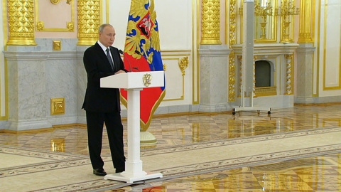 Россияне оценили работу Путина на посту президента