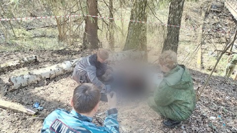 В Москве прохожий наткнулся на обгоревшее тело пожилого мужчины