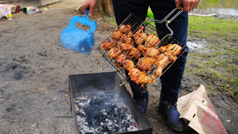 Россияне предпочитают шашлыки из курицы и индейки
